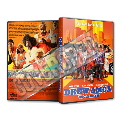 Drew Amca - Uncle Drew - 2018 Türkçe Dvd Cover Tasarımı